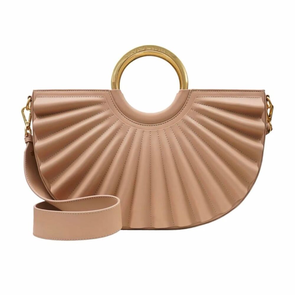 Women's Brown and Tan Bag